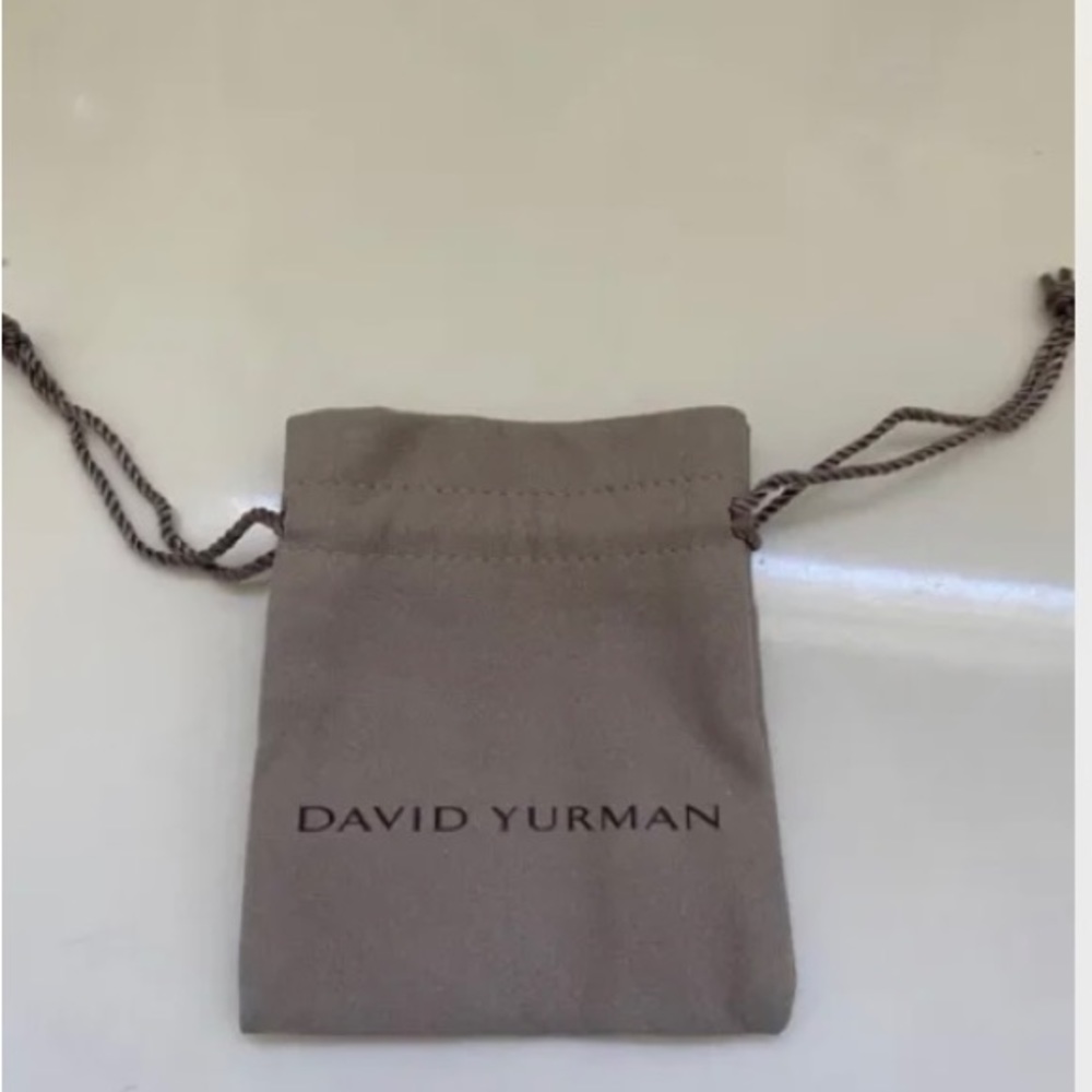 David Yurman Sterling Silver crossover bangle